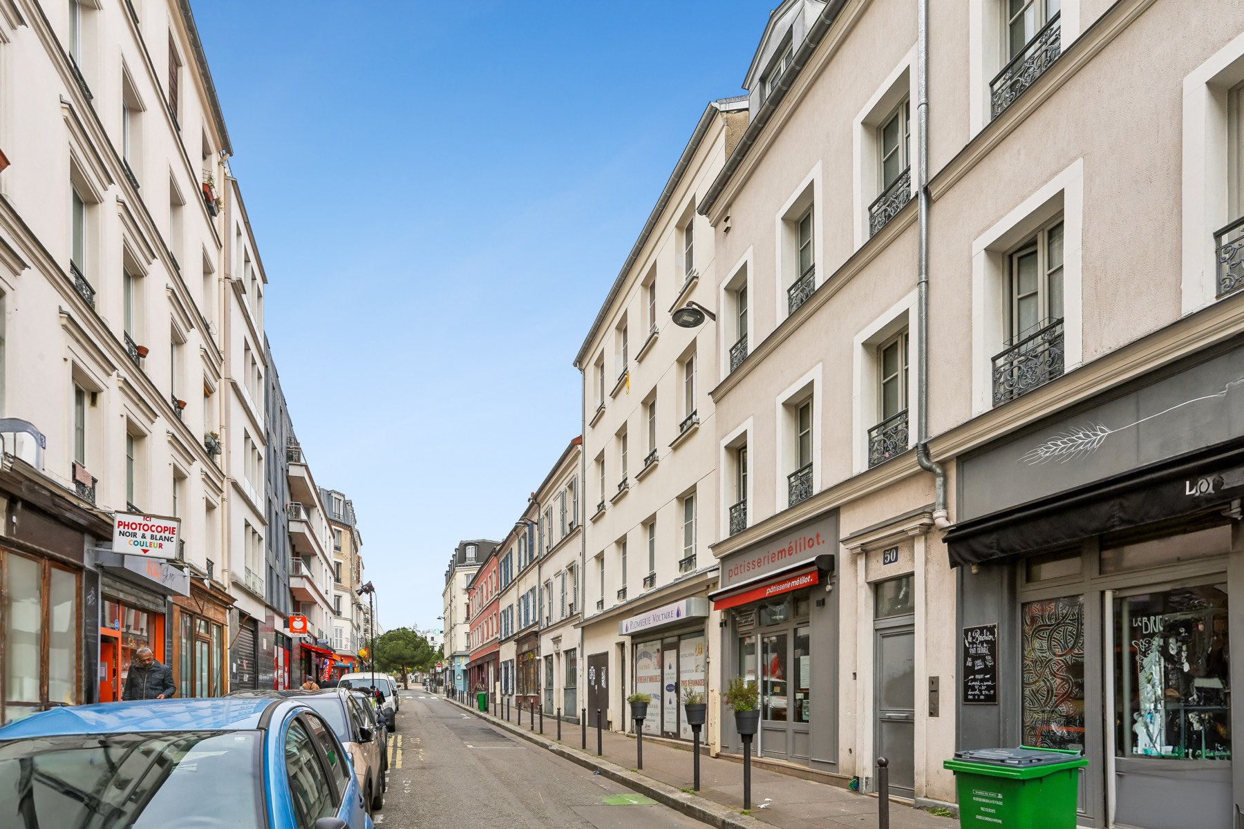 Commerces de la rue de la Réunion